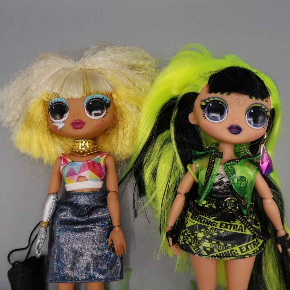 LOL Surprise OMG Remix Rock Fashion Doll BHAD GURL & FAME GIRL w Accessories - Picture 2 of 7